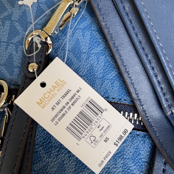 Michael Kors Jet Set Travel Lg Double Zip - Picture 9 of 16
